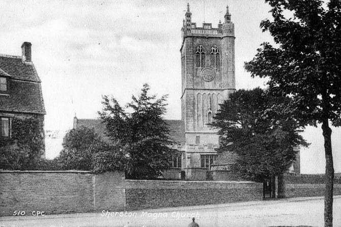 Church of the Holy Cross Sherston 1900